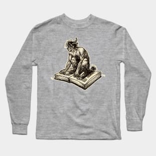 Literary Faun Long Sleeve T-Shirt